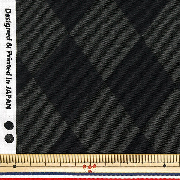 [Quantity starting from 5] Fabric 『Oxford Diamond Black SP5600-F"