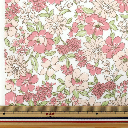 [Quantity starting from 5] Fabric "TC Batisto Medium Floral Pink AP4790-2A"