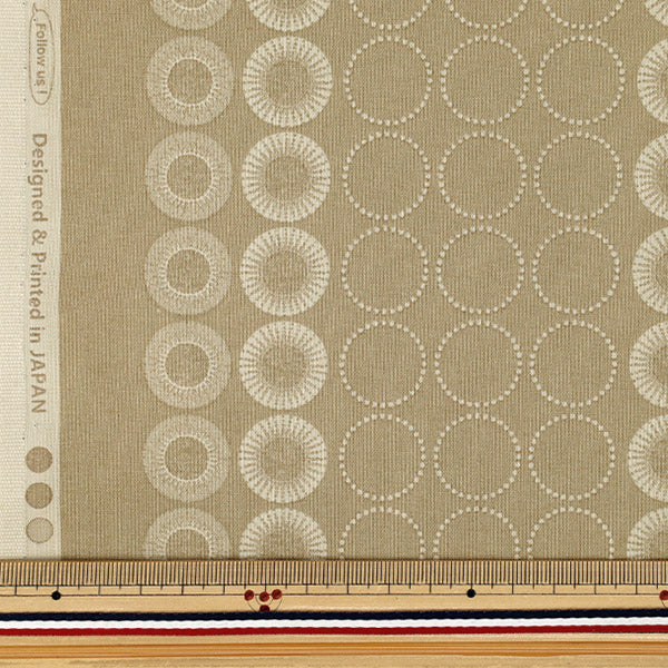 [Quantity from 5] Fabric 『AsianSheetingDai Beige SP5100-1A"