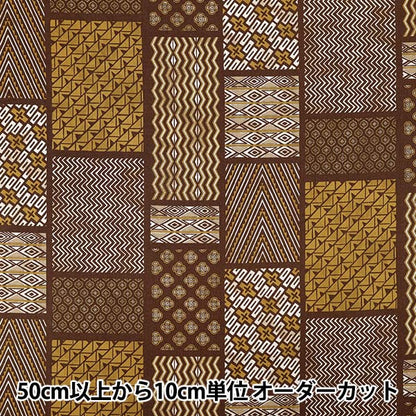 [Quantity from 5] Fabric 『AsianSheetingDie Mustard SP5100-2A"