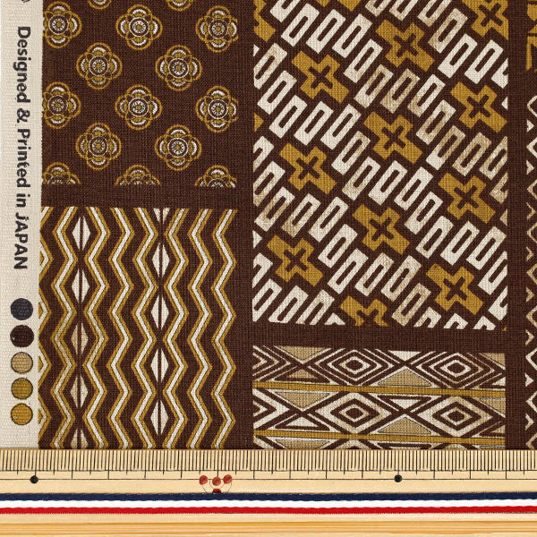 [Quantity from 5] Fabric 『AsianSheetingDie Mustard SP5100-2A"
