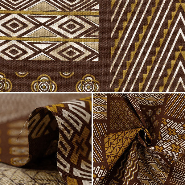 [Quantity from 5] Fabric 『AsianSheetingDie Mustard SP5100-2A"