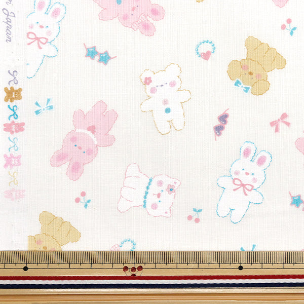 [Quantity starting from 5] Fabric "Cotton Print Stylish Animal SS-2406-3A"
