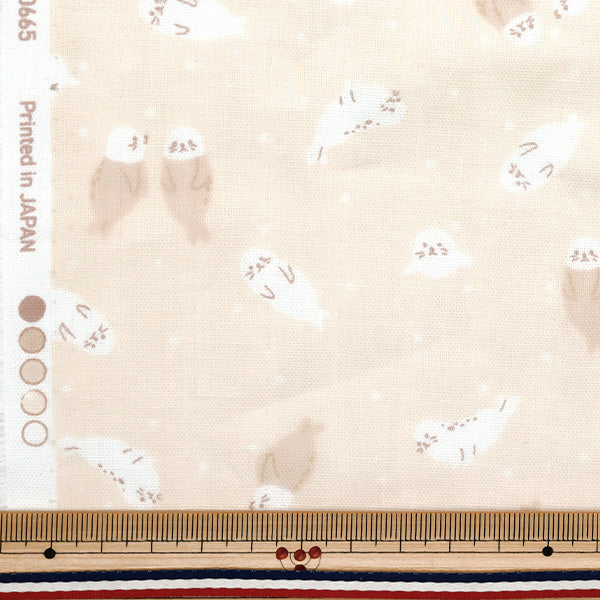 [Quantity starting from 5] Fabric 『double gauze Homey Collection Beige GH10665S-D"