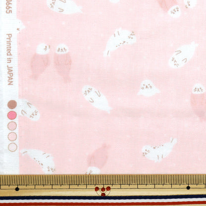 [Quantity starting from 5] Fabric 『double gauze Homey Collection Sorage Pink GH10665S-E"