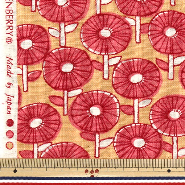[Quantity starting from 5] Fabric "Linen-Like Lab Popo Pink Rose 850509-1-3"