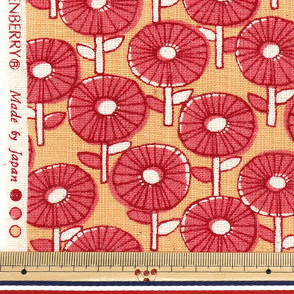 [Quantity starting from 5] Fabric "Linen-Like Lab Popo Pink Rose 850509-1-3"