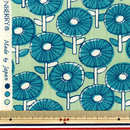 [Quantity starting from 5] Fabric "Linen-Like Lab Popo Mint 850509-1-4"