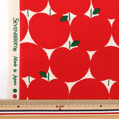 [Quantity starting from 5] Fabric 『Oxford Updot Red 850551-1-1"