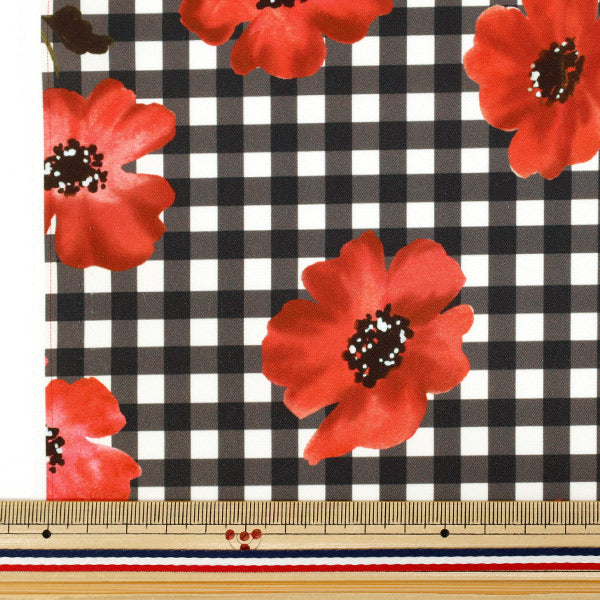 [Quantity starting from 5] Fabric "Watercolor inkjet print red 150-1669-B-1"