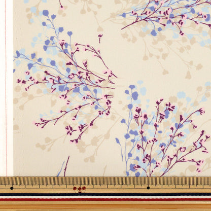 [数量从5开始] 织物 "Momen-T Moment喷墨印刷Gypsophila天然150-1668-K-1"