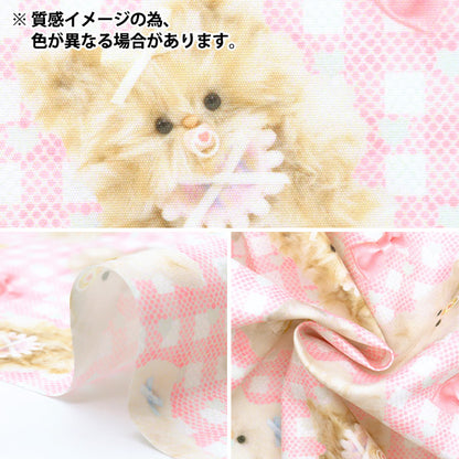 织物 "Imadokikids 剪布 大约45厘米x 100厘米蓬松的婴儿丝带蓝色IMAF-22C-BL" KIYOHARA