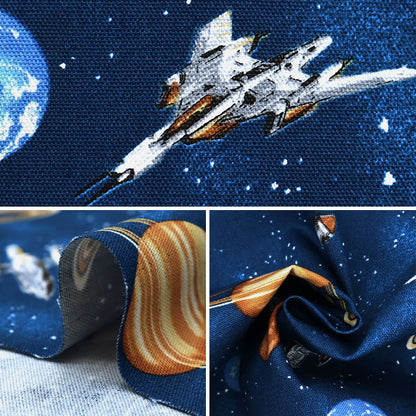 [From quantity 5] Fabric 『Oxford Favorite Series Cosmic Navy MOWF-153NV"
