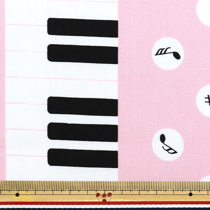 [From quantity 5] Fabric 『Oxford Favorite Series Piano Dot Pink MOWF-162-P"