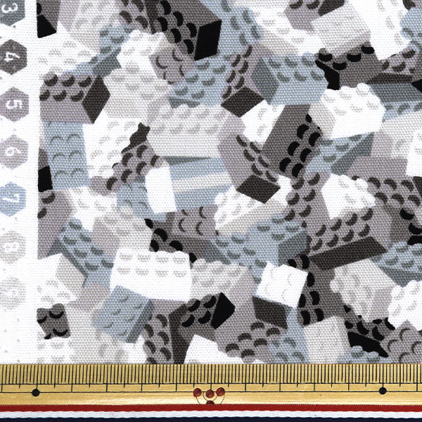 [Quantity starting from 5] Fabric "NaniCore Series" Oxford Water-repellent block hide and seek Black NNF-16BK"