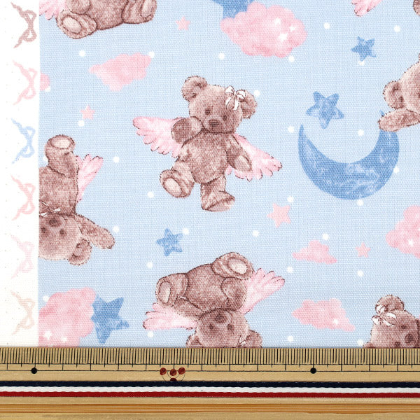 [Quantity starting from 5] Fabric "Classical Modern" Oxford Angel Bear Saxophone CMOF-80BL"
