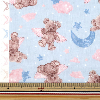 [Quantity starting from 5] Fabric "Classical Modern" Oxford Angel Bear Saxophone CMOF-80BL"