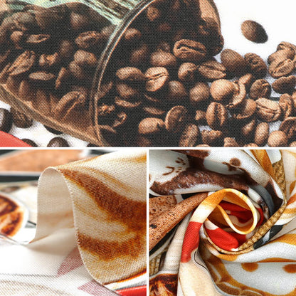 [Quantity starting from 5] Fabric "The World of Digital Print Cafe Art RR2011"
