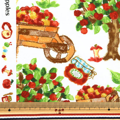 [Quantity starting from 5] Fabric "Digital Print Apple Harvest Festival RR2014"