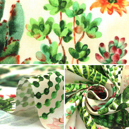 [Quantity starting from 5] Fabric "Digital Print Cactus RR2022"