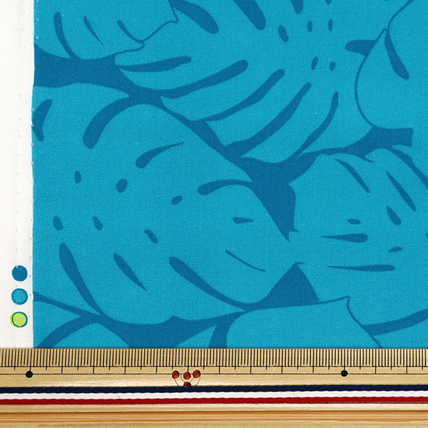 [Quantity starting from 5] Fabric "TC Hawaiian Print Border Saxophone 205003-212"