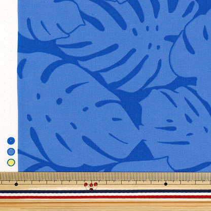 [Quantity starting from 5] Fabric "TC Hawaiian Print Border Blue 205003-213"