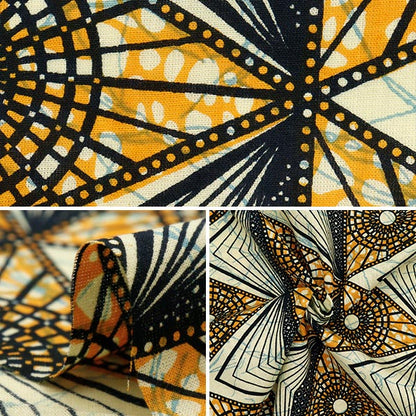 [Quantity starting from 5] Fabric "African Print RAM-AFR-25F"