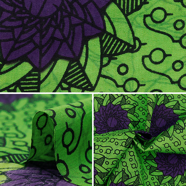 [Quantity starting from 5] Fabric "African Print RAM-AFR-25G"