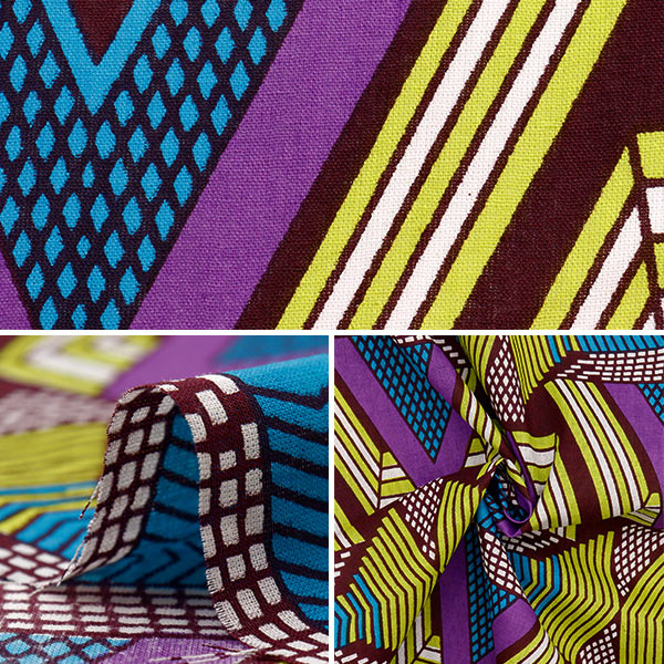[Quantity starting from 5] Fabric "African Print RAM-AFR-25H"