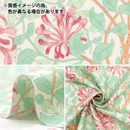 [Quantity starting from 5] Fabric "MODA Best of Morris Sheeting Honeysuckle White 8362-51"