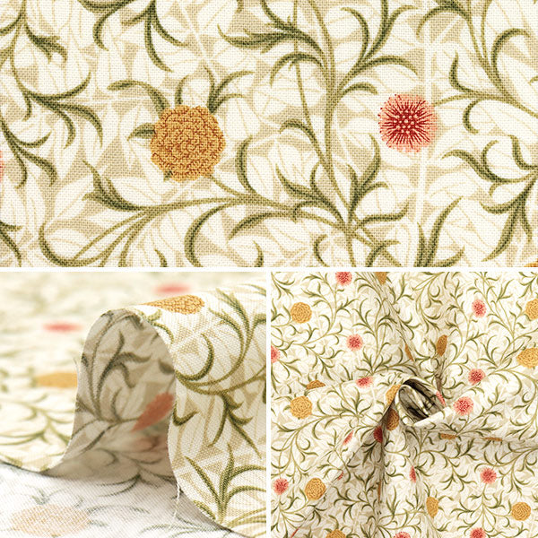 [Quantity starting from 5] Fabric "MODA BEST OF MORRIS Sheeting Scroll 8393-11"
