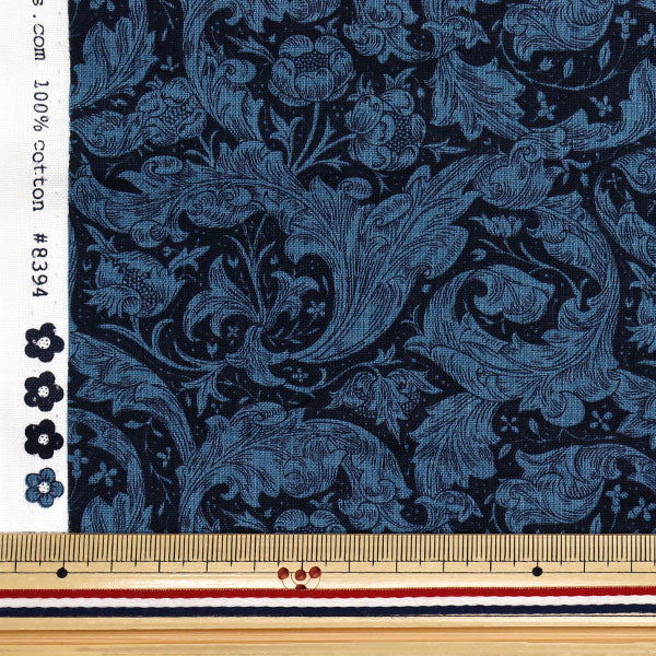 [Quantity starting from 5] Fabric "MODA BEST OF MORRIS Sheeting Bachelor's Button 8394-14"