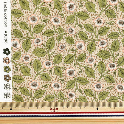[Quantity starting from 5] Fabric "MODA BEST OF MORRIS Sheeting Antipodes 8396-11"