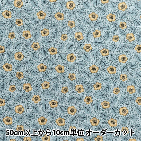 [Quantity starting from 5] Fabric "MODA BEST OF MORRIS Sheeting Antipodes 8396-15"