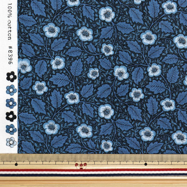 [Quantity starting from 5] Fabric "MODA BEST OF MORRIS Sheeting Antipodes 8396-18"