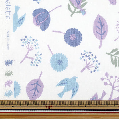 [Quantity from 5] Fabric "Palette Palette Oxford Torino Mori Purple 144-8056-C3PP"