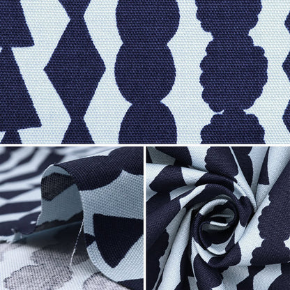 [From quantity 5] Fabric "KIPPIS Oxford Salmiacchi Blue KPO-19H"