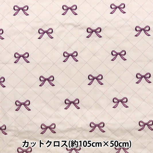 Fabric "Milkratte" SheetingQuiltCut Cloth Ribbon Ivory CQMLJS-16B"