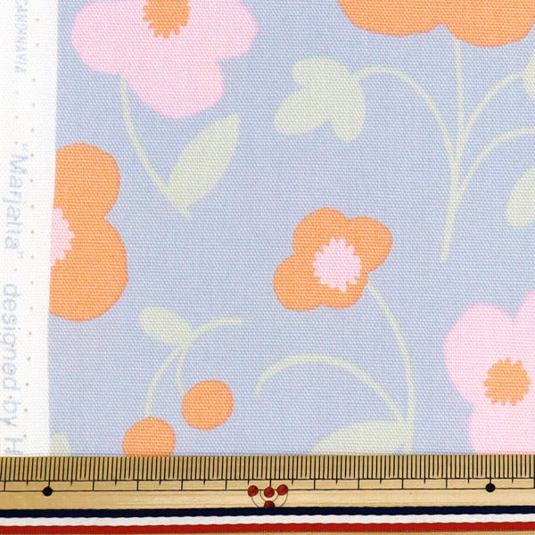 [Quantity starting from 5] Fabric "kippis Oxford Maruyatta Blue Green KPO-88A"