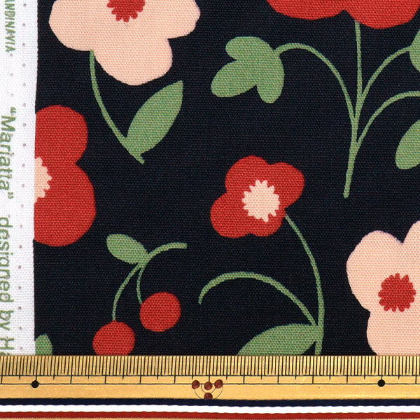 [Quantity starting from 5] Fabric "kippis Oxford Maruyatta Black KPO-88C"