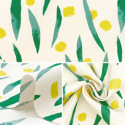 [Quantity starting from 5] Fabric "kippis Sheeting Pom Pom Ivory KPS-89A"