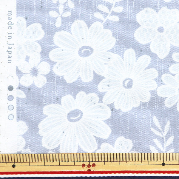 [From quantity 5] Fabric 『Oxford Lace x linen-like small floral pattern YPA-59030-1C" KOKKA
