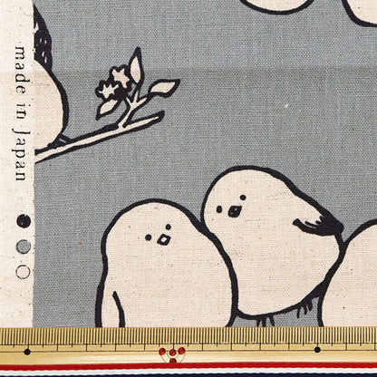 [From quantity 5] Fabric "Cotton hemp canvas Simple Animalenaga YKA-29070-1D" KOKKA