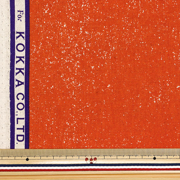 [Quantity starting from 5] Fabric "echino Cloud flower cotton linen canvas navy EKX-98120-20C" KOKKA