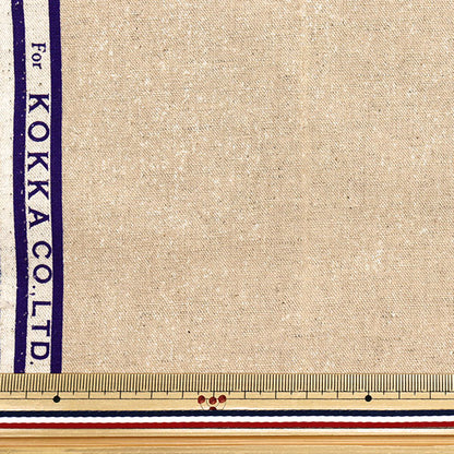 [Quantity starting from 5] Fabric "echino Cloud flower cotton linen canvas black EKX-98120-20D" KOKKA