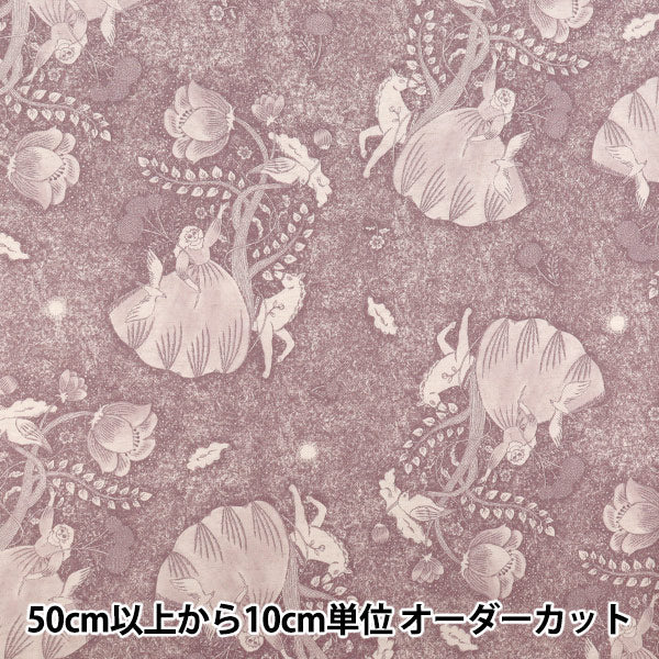 [数量从5开始] 织物 “棉花和亚麻”板材织物 Sanae Sugimoto Midnight Dream Dream粉红色EGX-9230-3C" KOKKA