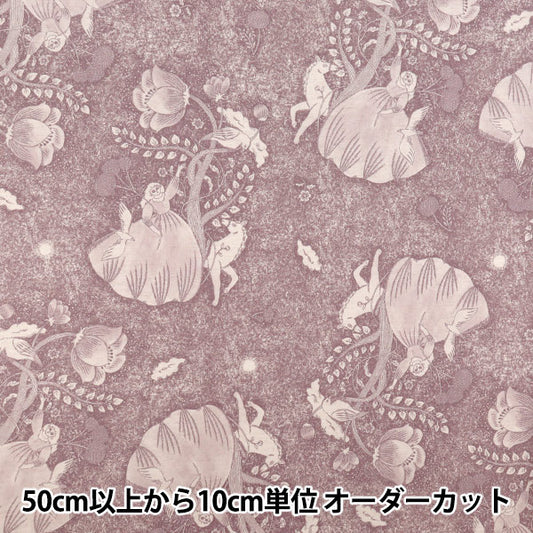 [数量从5开始] 织物 “棉花和亚麻”板材织物 Sanae Sugimoto Midnight Dream Dream粉红色EGX-9230-3C" KOKKA