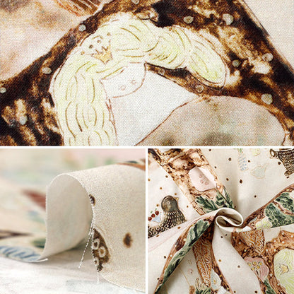 [Quantity from 5] Fabric "mizacosha Sheeting おはなしの国 EGX-9500-4A" KOKKA