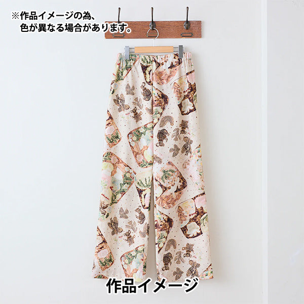 [Quantity from 5] Fabric "mizacosha Sheeting おはなしの国 EGX-9500-4A" KOKKA