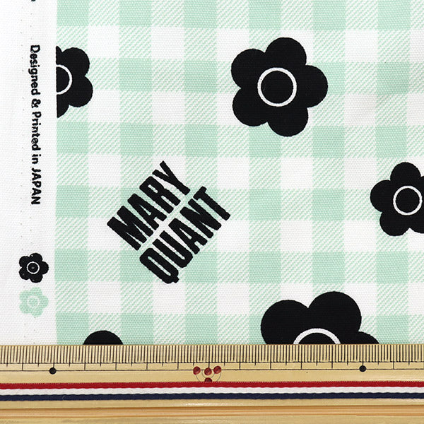 [From quantity 5] Fabric "Mary Quant Oxford Check green AP1030S-1C"